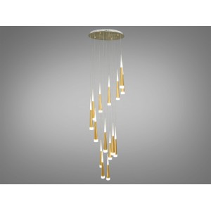 Каскадная люстра Diasha 3002/15G